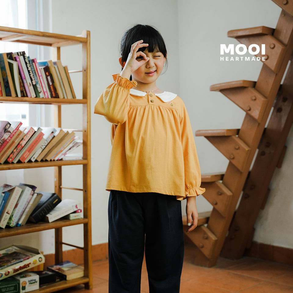 Mooi Atasan Anak Perempuan Sophia Top