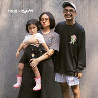 Mooi X Muklay Sweater Dewasa Unisex Sweater Basic Adult