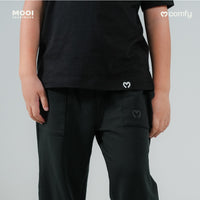 Mooi Kaos Anak Pocket Unisex Comfy T-Shirt Pocket Kids