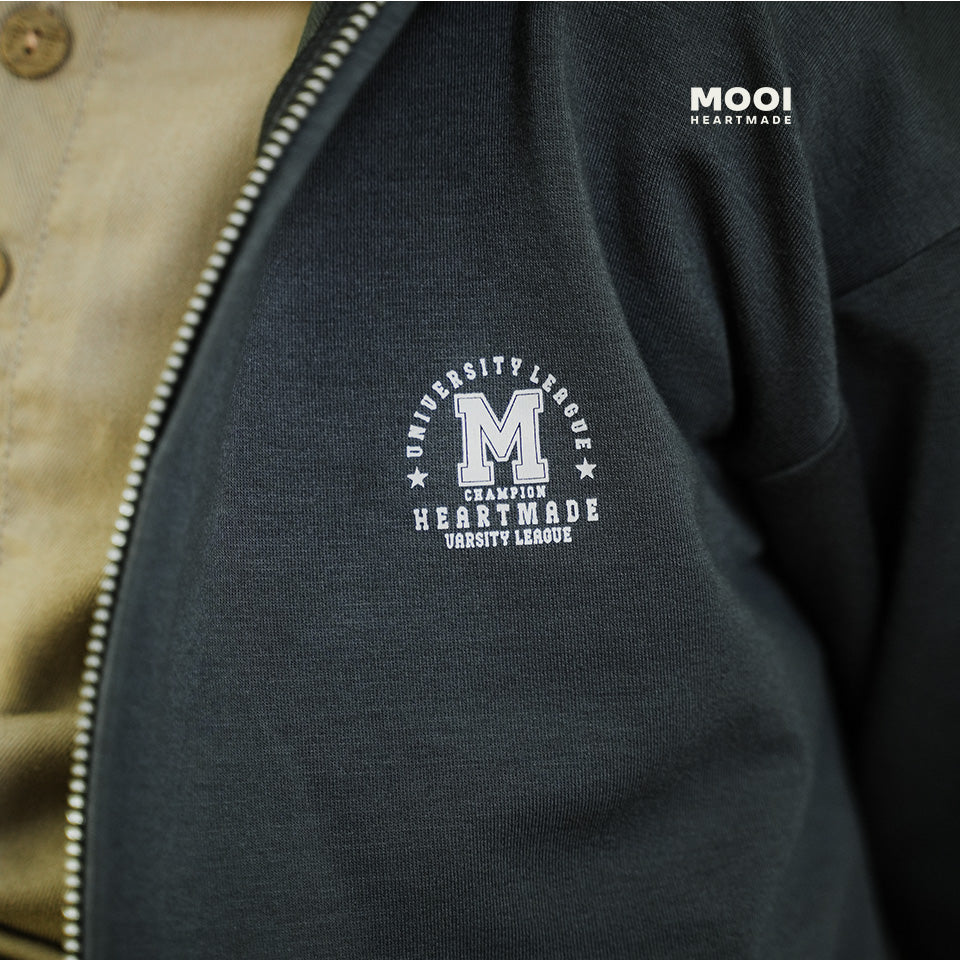 Mooi Atasan Hoodie Panjang Anak Theo Hoodie Jacket