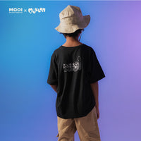 Mooi X Muklay Kaos Anak Unisex Graphic Tee Kids