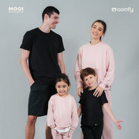 Mooi Kaos Dewasa Unisex Comfy T-Shirt Basic Adult