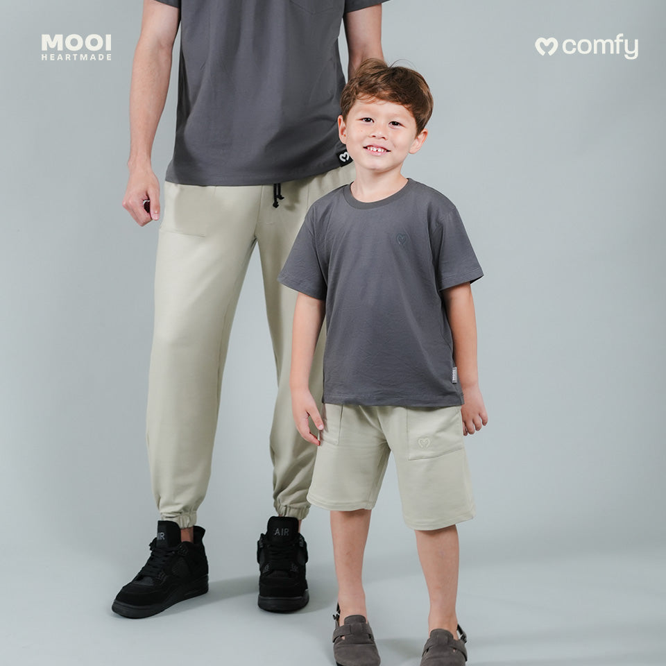 Mooi Celana Pendek Anak Unisex Laki Laki Perempuan Comfy Short Pants Kids Cowok Cewek
