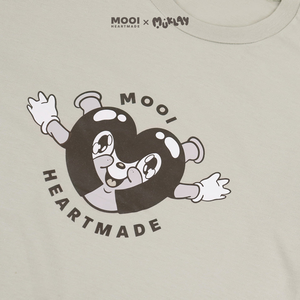 Mooi X Muklay Kaos Dewasa Unisex Graphic Tee Adult