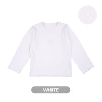 Mooi Atasan Lengan Panjang Anak Perempuan Comfy Rib Basic Long Sleeve Top