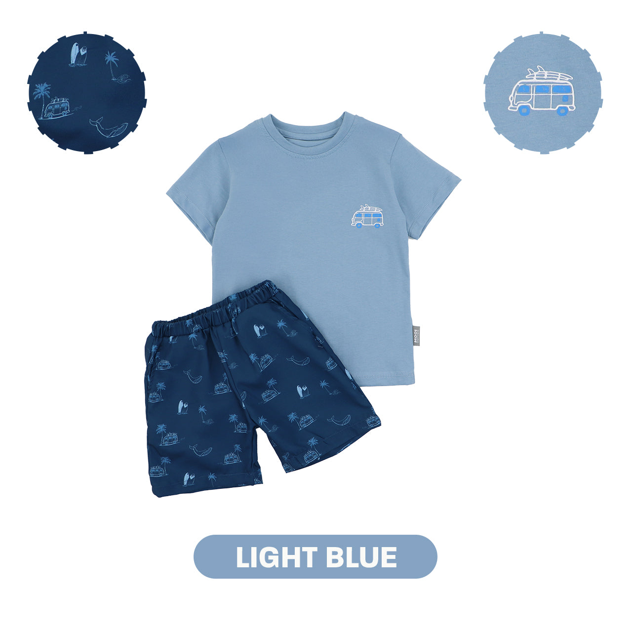 Mooi Setelan Anak Kaos Anak Tshirt Kai Graphic Tee Set