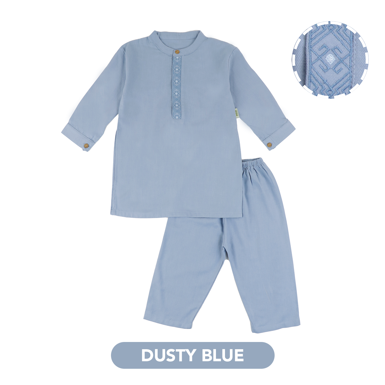 Mooi Rais Koko Set Setelan Koko Anak Raya Collection