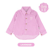Mooi Kemeja Anak Perempuan Wilona Striped Shirt
