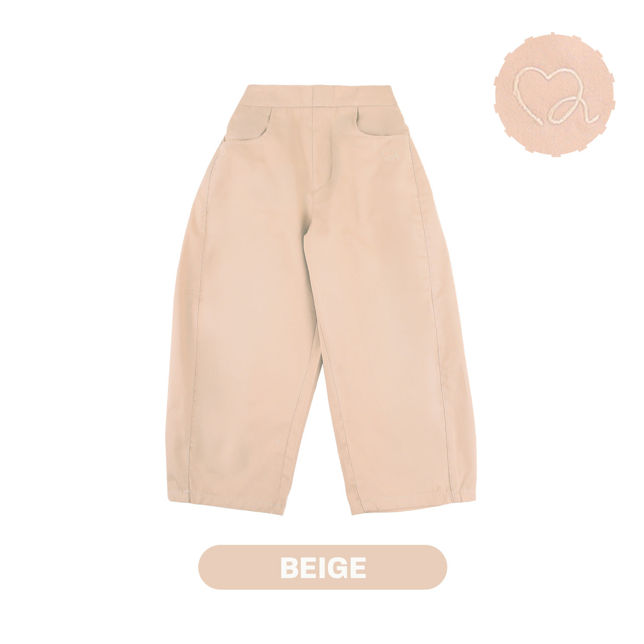 Mooi Celana Panjang Anak Perempuan Classic Barrel Pants