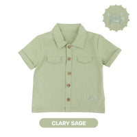 Mooi Kemeja Anak Laki-laki Koa Shirt