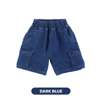Mooi Celana Jeans Anak Kids Denim Bian Short Cargo Pants
