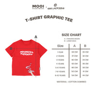 Mooi x Hari Merdeka 17 Agustus Kaos Kemerdekaan Anak T-shirt Graphic Tee