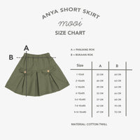 Mooi Rok Anak Perempuan Anya Short Skirt