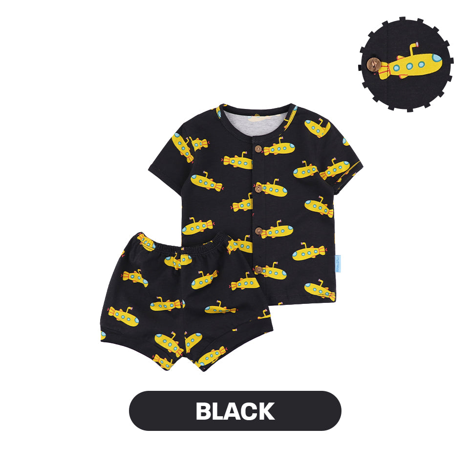 Mooi X Dinda Puspitasari Setelan Bayi Jose Button Set