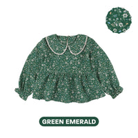 Mooi Atasan Anak Perempuan Christmas Collection Nancy Top