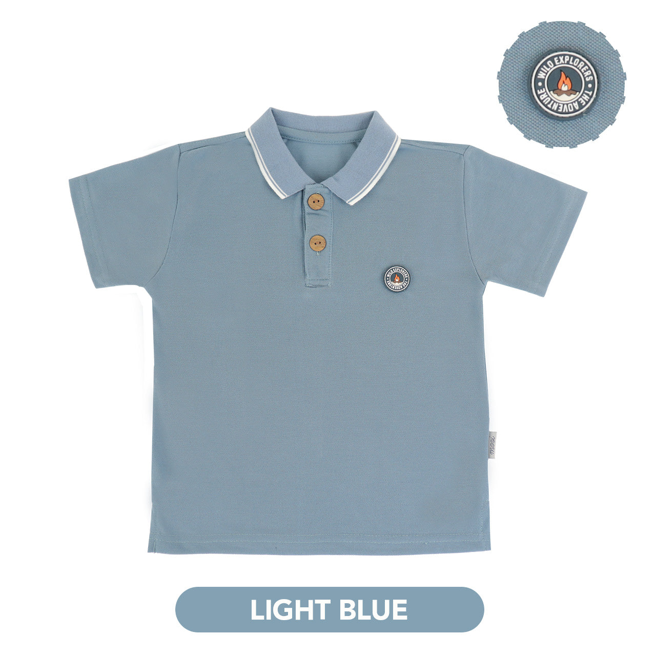 Mooi Kemeja Anak Laki-Laki Polo Shirt V1