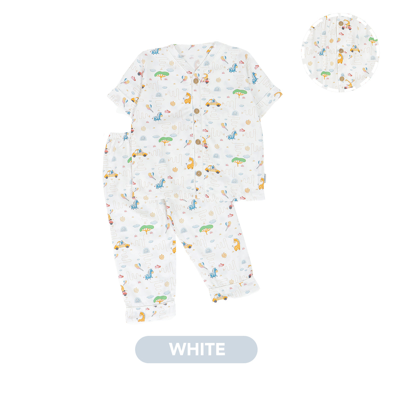 Mooi Piyama Anak Baju Tidur Anak Ceilo Short Pajamas Kids