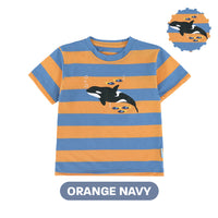 Mooi X Dinda Puspitasari Kaos Anak Unisex Zein Striped Tee
