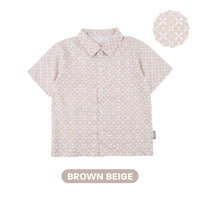 Mooi Atasan Batik Kemeja Anak Laki-Laki Mahagra Batik Shirt