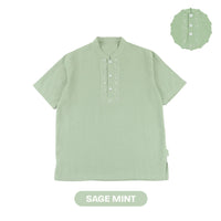Mooi x Nussa Koko Basic Adult Atasan Pria Kemeja Pria Raya Collection