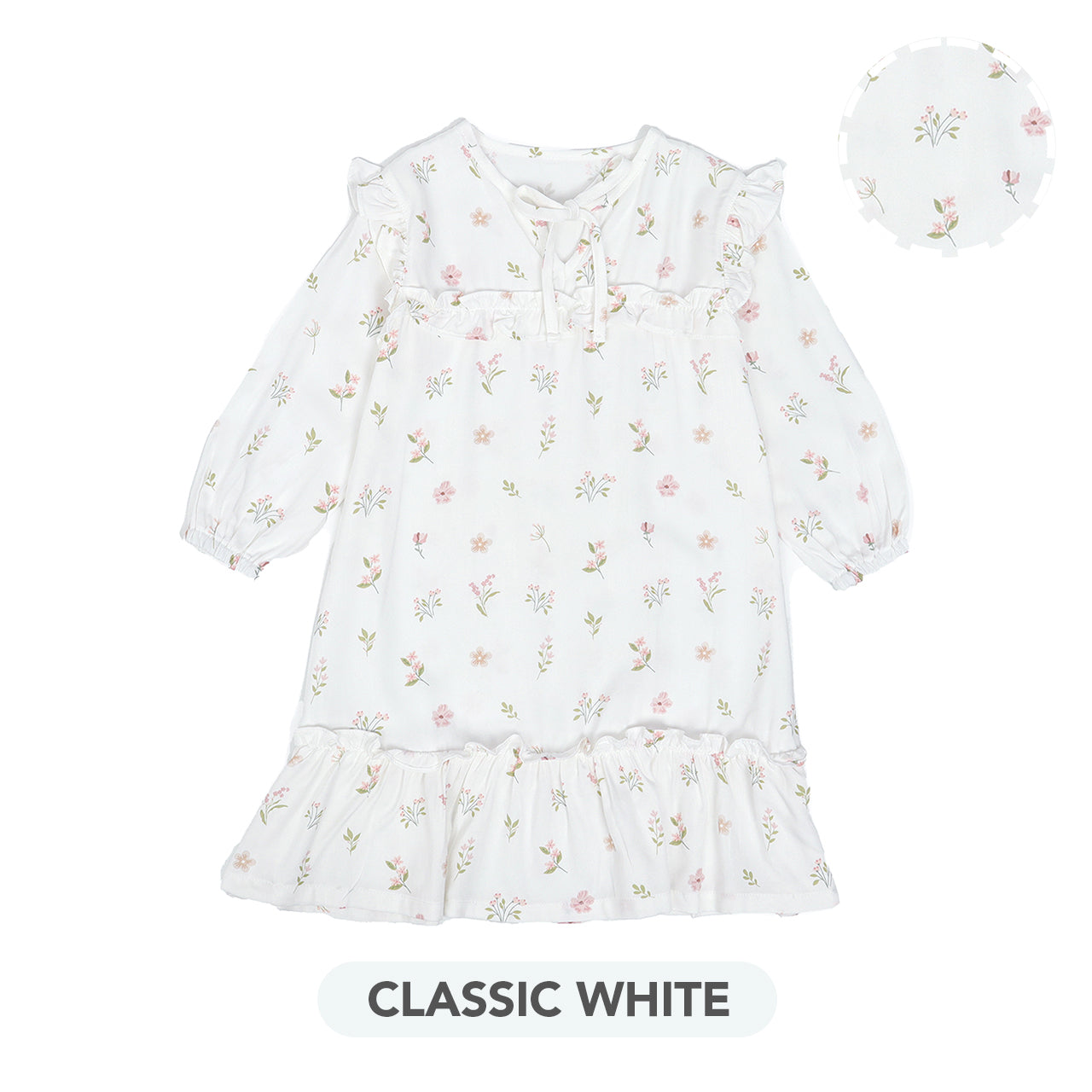 Mooi Dress Anak Perempuan Naya Ruffle Dress