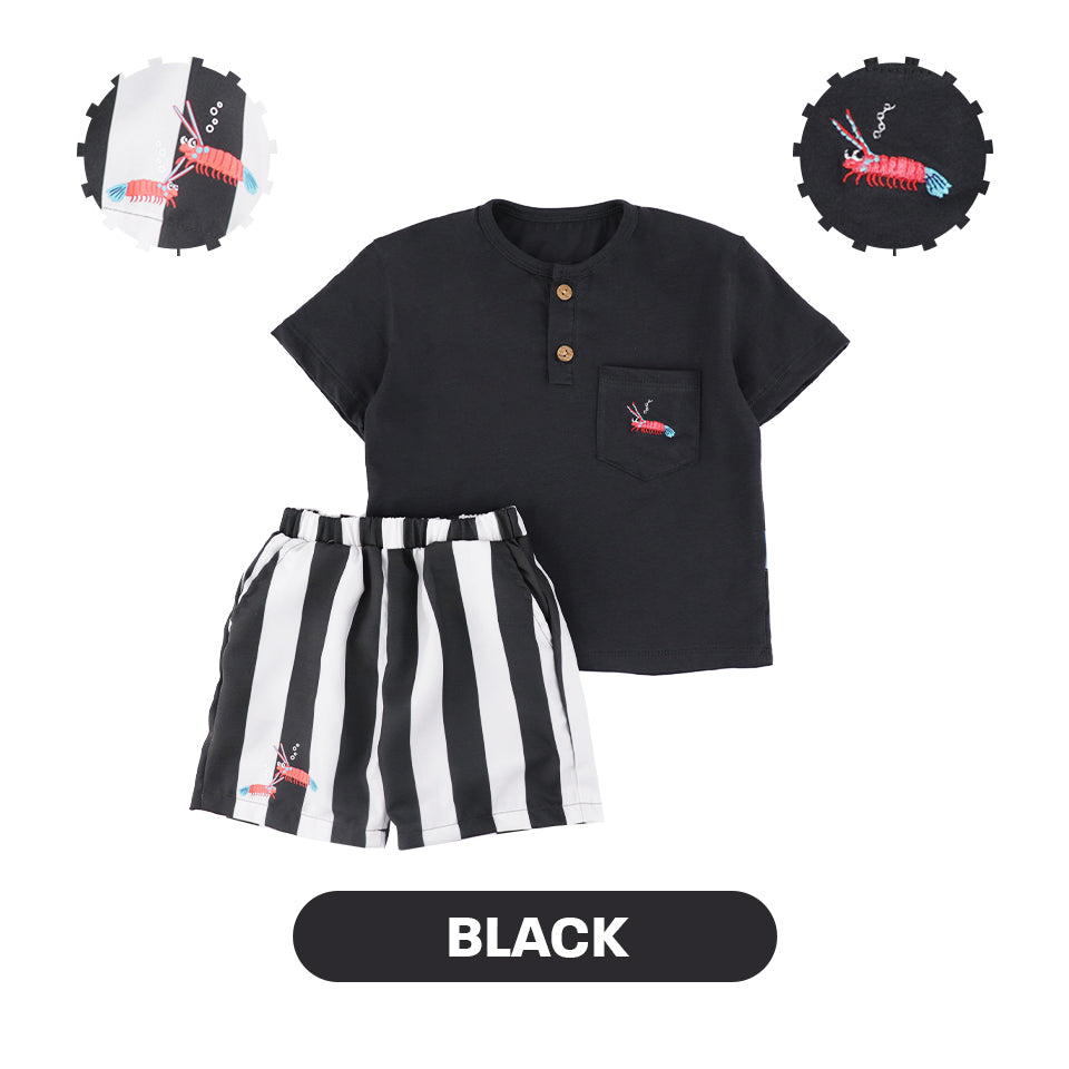 Mooi X Dinda Puspitasari Setelan Anak Louis Pocket Set