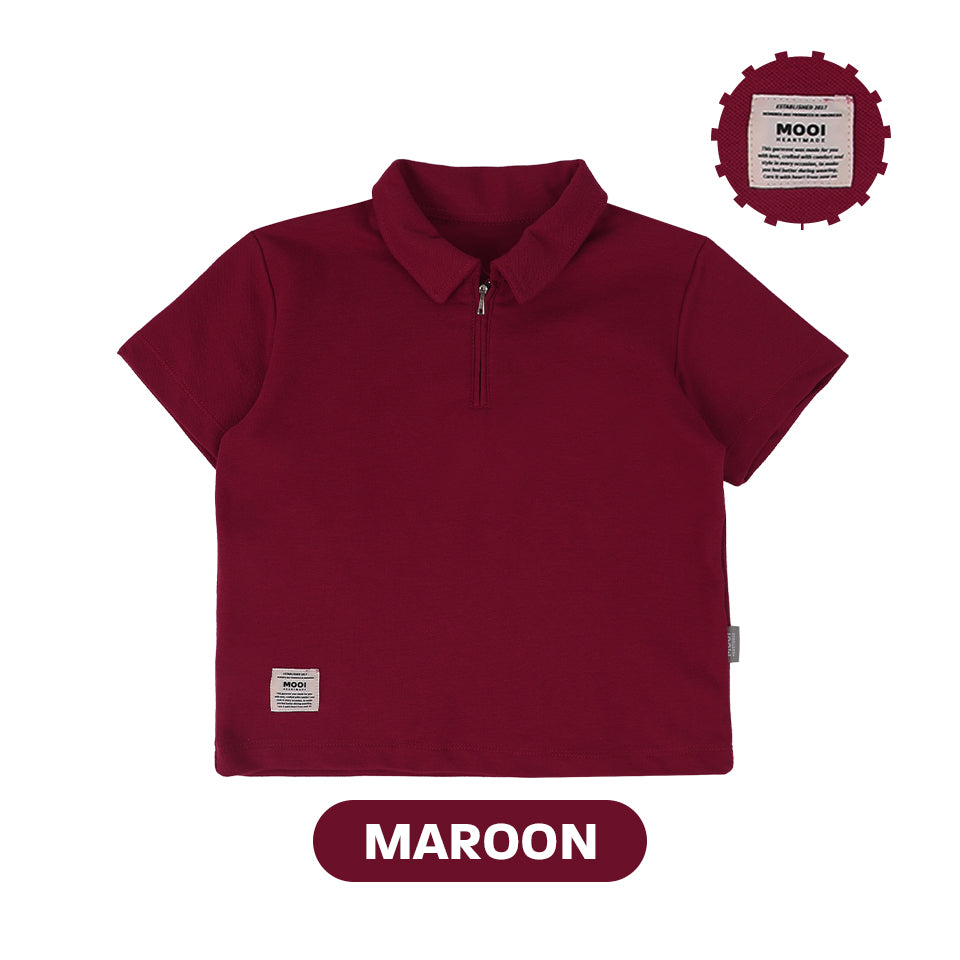 Mooi Kemeja Anak Laki-laki Christmas Nathan Polo Shirt