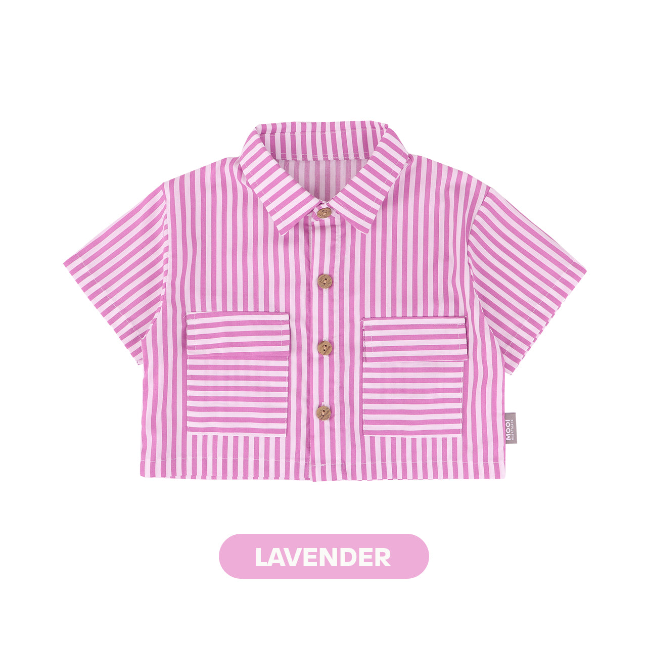 Mooi Kemeja Anak Perempuan Liora Striped Shirt
