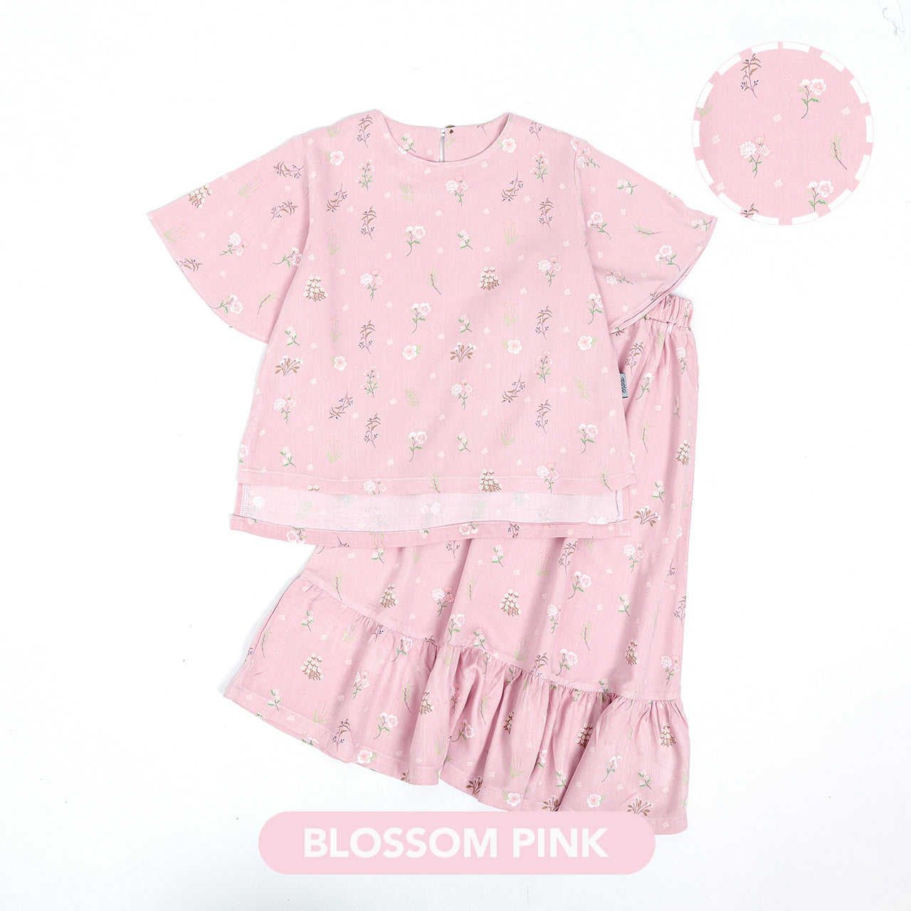 Mooi Setelan Anak Perempuan Rasha Tunik Set