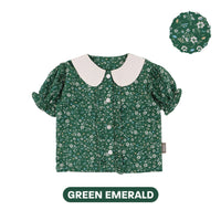 Mooi Atasan Anak Perempuan Christmas Collection Lenora Top