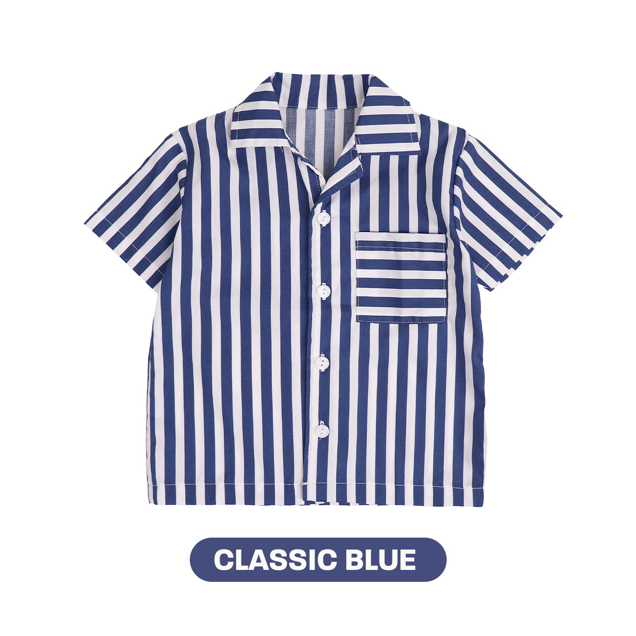 Mooi Kemeja Anak Laki-laki Arka Striped Shirt