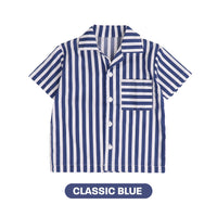 Mooi Kemeja Anak Laki-laki Arka Striped Shirt