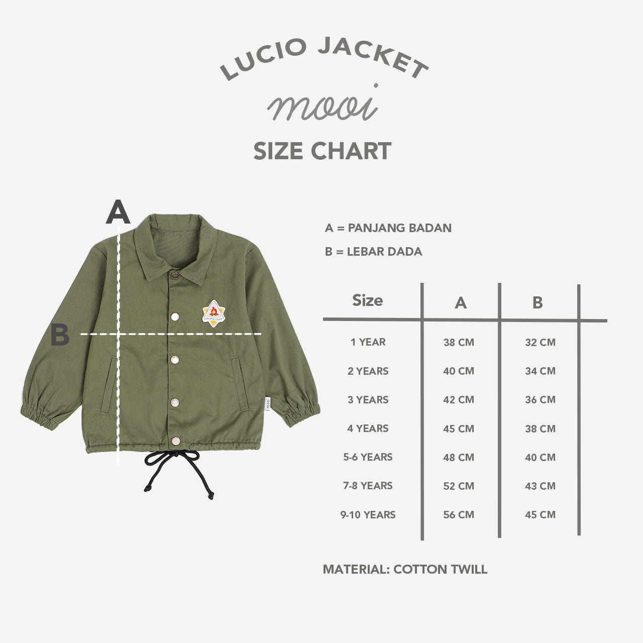 Mooi Jaket Anak Lucio Jacket