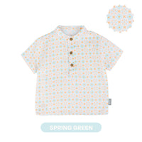 Mooi Atasan Batik Kemeja Anak Laki-Laki Kanaka Batik Shirt