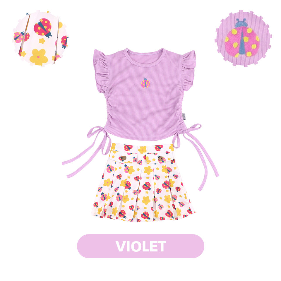Mooi X Dinda Puspitasari Setelan Anak Perempuan Angel Set