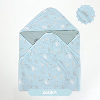 Mooi Hooded Cotton Blanket Selimut Topi Bayi