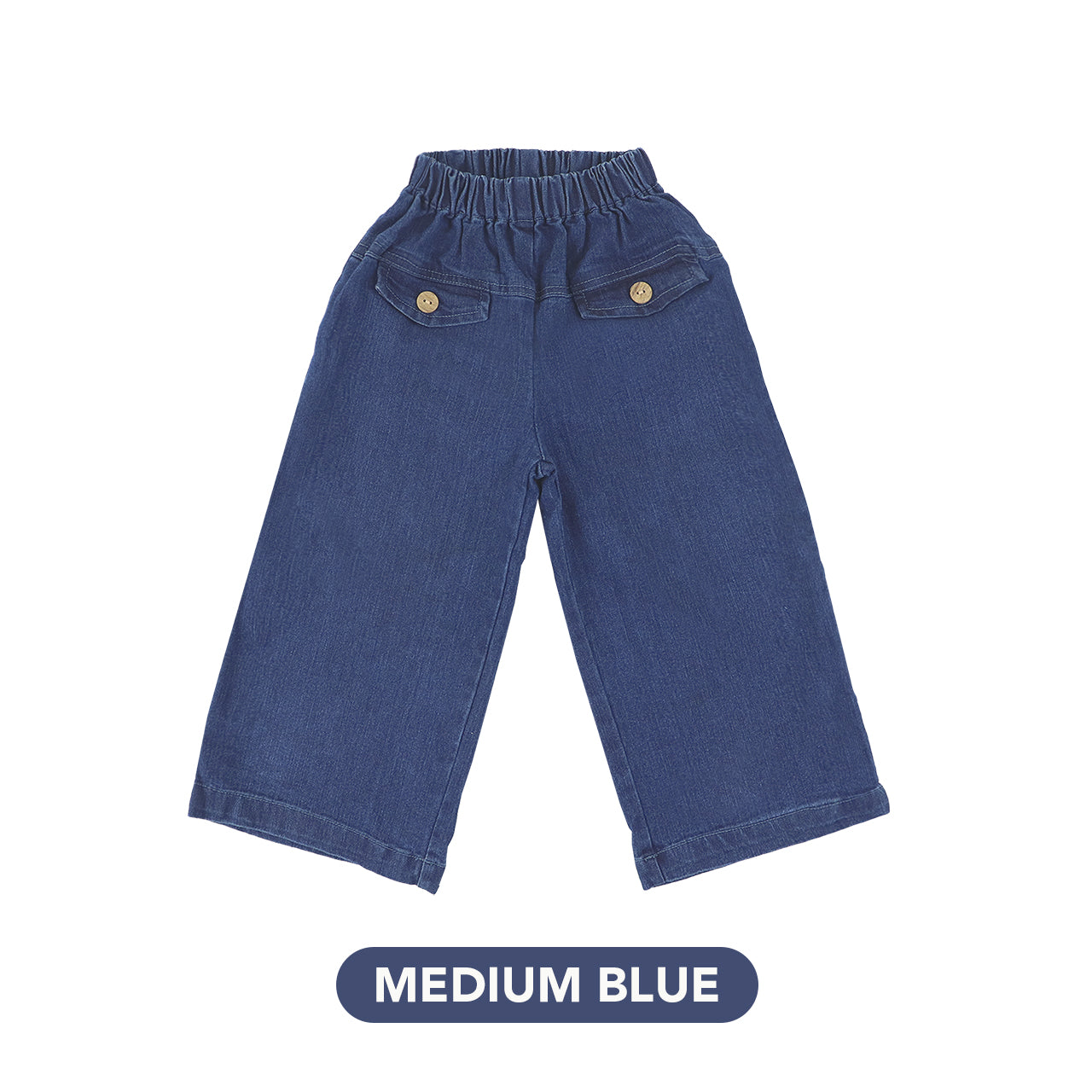 Mooi Celana Jeans Anak Jane Denim Cullotes