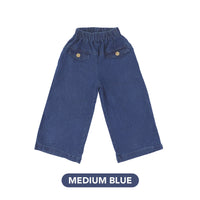 Mooi Celana Jeans Anak Jane Denim Cullotes