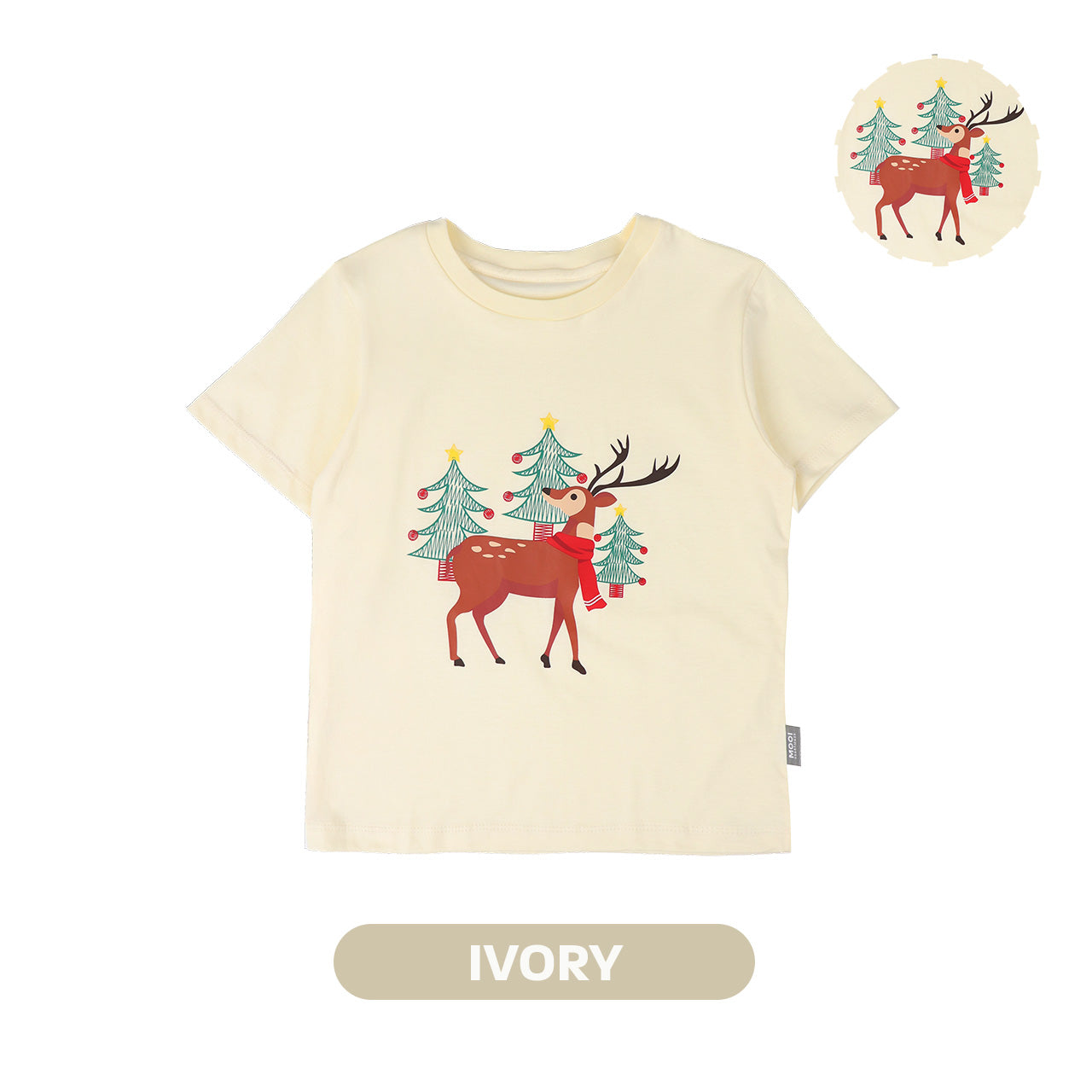 Mooi Kaos Anak Laki-Laki Christmas Collection Jolly Christmas Graphic Tee