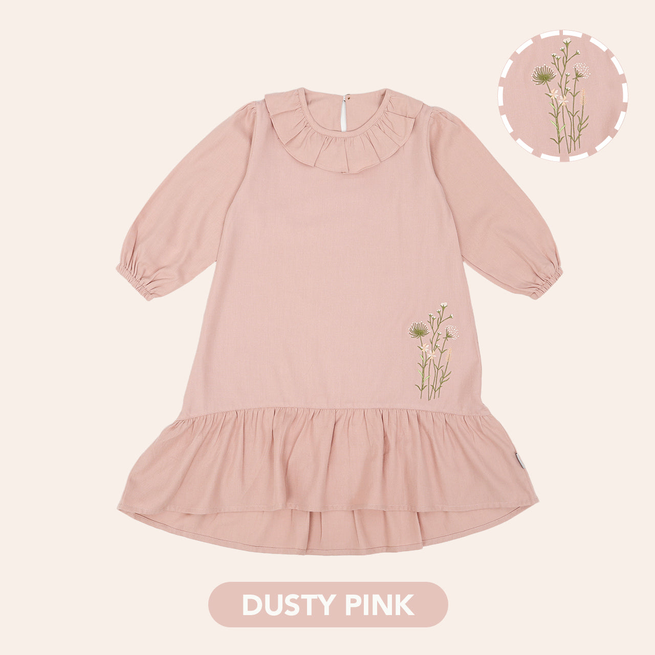 Mooi Dress Anak Gamis Anak Perempuan Mazaya Dress