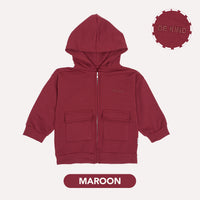 Mooi Atasan Hoodie Panjang Anak Mikey Hoodie