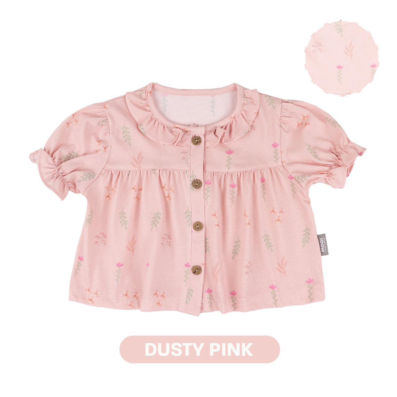 Mooi Atasan Anak Perempuan Daisy Top