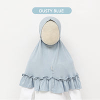 Mooi Hijab Ruffle Anak Jilbab Anak Perempuan