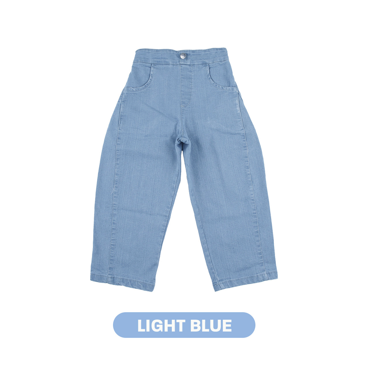 Mooi Celana Jeans Anak Kids Barrel Denim Pants