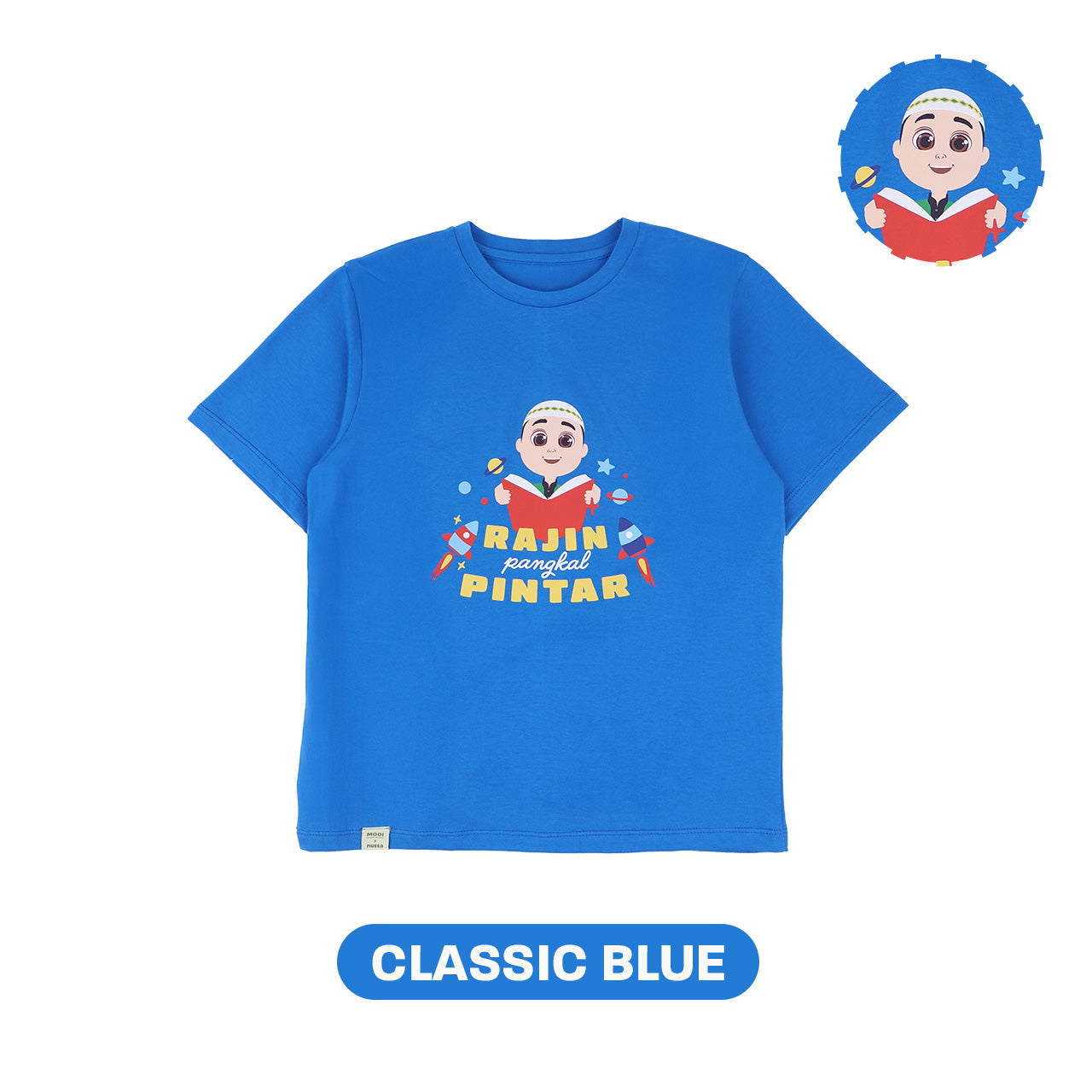 Mooi x Nussa Kaos Anak Laki-Laki Nussa Tshirt Graphic