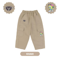 Mooi X Muklay Celana Panjang Cargo Anak Jeno Long Cargo Pants Kids