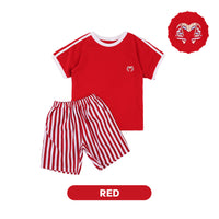 Mooi Merdeka Kaos Kemerdekaan 17 Agustus Setelan Anak Merdeka Athletic Set