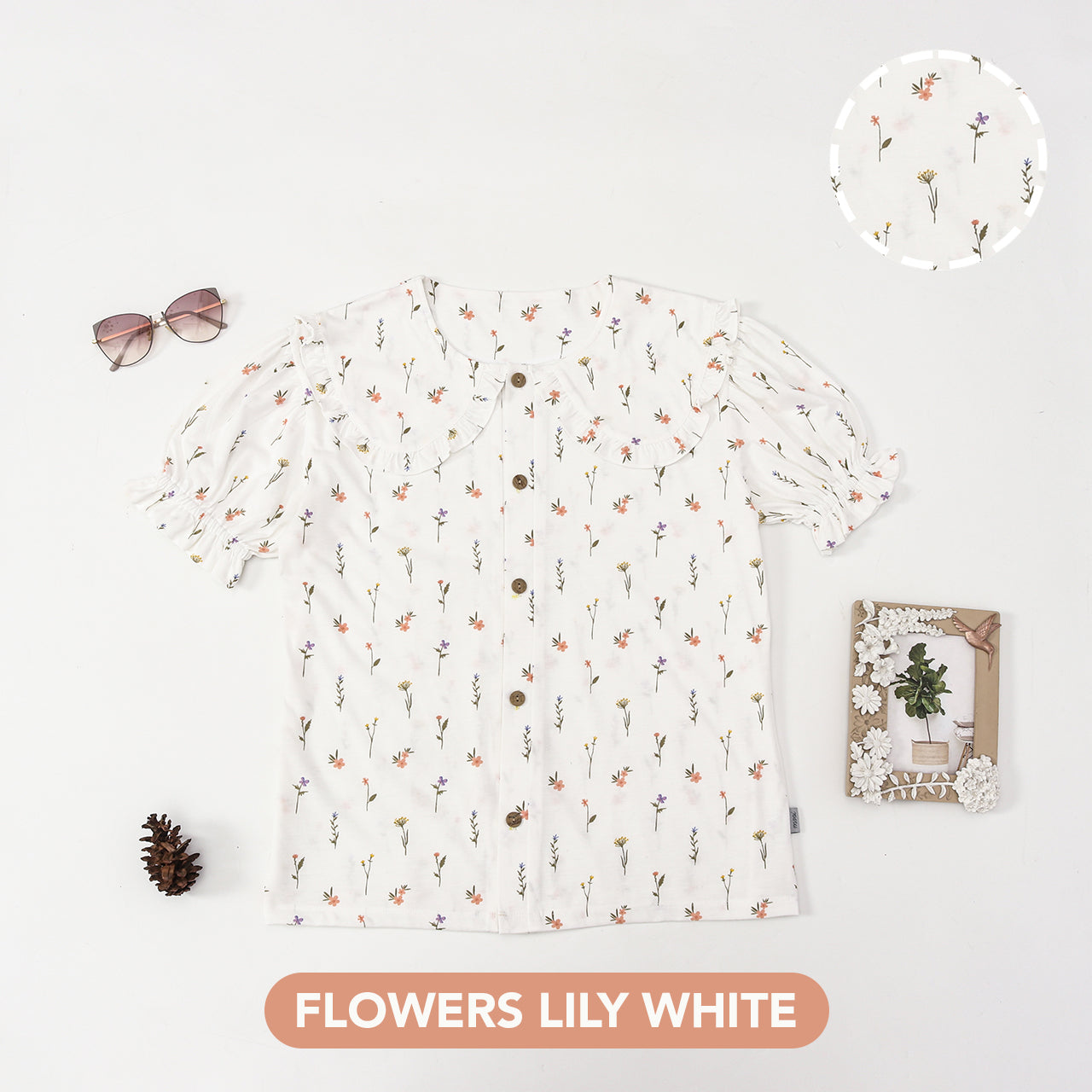 Mooi Atasan Wanita Carissa Top Mom