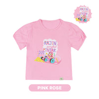 Mooi x Nussa Kaos Anak Perempuan Rarra Tshirt Graphic