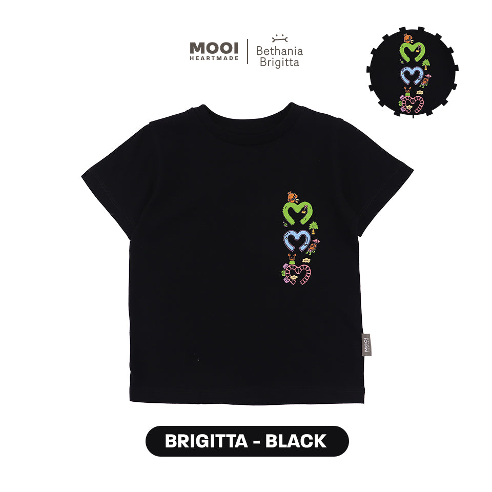 Mooi Artventure x Illustrator Tshirt Graphic Tee Kaos Anak